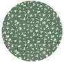 Rond wasbaar gecoat tafelzeil Celia Hiedra (140 cm)