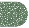 Ovaal wasbaar gecoat tafelzeil Celia Hiedra
