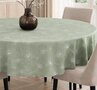 Groot rond tafelzeil pluizenbloem groen (180cm)