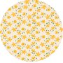 Groot rond tafelzeil Bloom Lemonade (160cm)