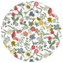 Groot rond tafelzeil 160 cm I Love Flowers