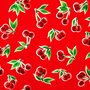 Mexicaans tafelzeil kersen rood
