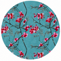 Rond wasbaar gecoat tafelzeil Bobbio (140 cm)