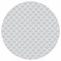 Rond tafelzeil retro mountains grey  (140cm) 