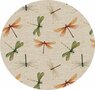 Rond wasbaar gecoat tafelzeil Liby(140 cm)