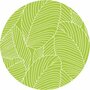 Rond tafelzeil exotic Green (140cm) 