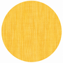 Rond tafelzeil tweed geel/oranje (140cm)
