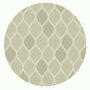 Rond wasbaar gecoat tafelzeil Karen khaki (140 cm)