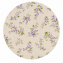 Rond wasbaar gecoat tafelzeil Elodi  (140 cm)
