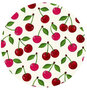 Rond tafelzeil Cherries (140cm) 