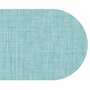 Ovaal wasbaar gecoat tafelzeil Texture azul