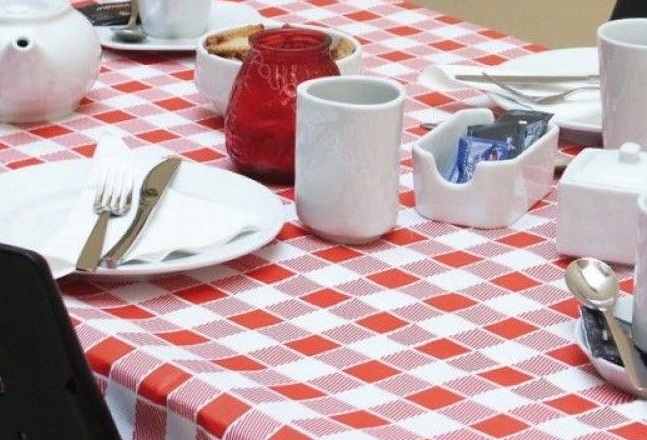 wegwerp tafelkleed papier