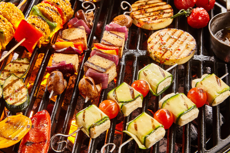 Vegetarische barbecue