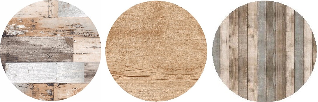 Rond tafelzeil hout