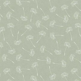 Proefstaaltje:tafelzeil pluizenbloem oud groen