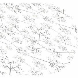 Ovaal doorzichtig tafelzeil domica light