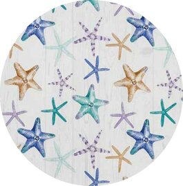 Rond tafelzeil zeester (140cm)