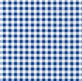 Plakfolie ruitjes blauw 200x45cm