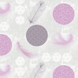 Tafelzeil veren paars