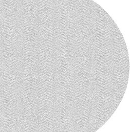 Ovaal tafelzeil linnenlook grijs 