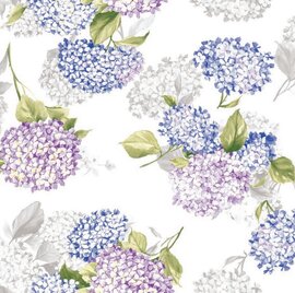 Tafelzeil hortensia bloem
