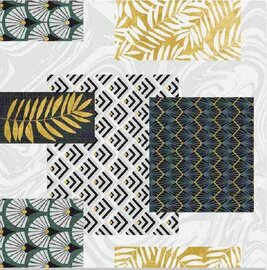 Tafelzeil feng shui patchwork