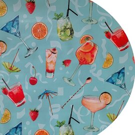 Ovaal tafelzeil cocktails