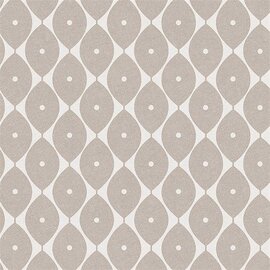 Tafelzeil abstracte ovaaltjes taupe