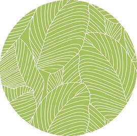 Rond tafelzeil exotic Green (140cm) 