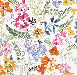 Tafelzeil wilde bloemen