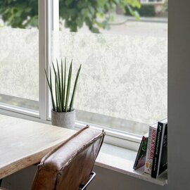 DC-Fix Statisch raamfolie Kant motief wit (45x200cm)