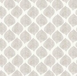 65x140cm Restje tafelzeil brown leaf