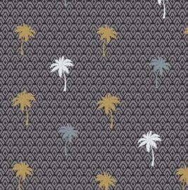 Tafelzeil palm zwart