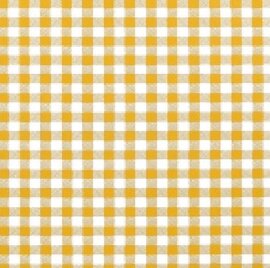Tafelzeil ruit geel