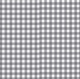 Tafelzeil ruitje grijs