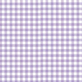 Tafelzeil ruitje paars