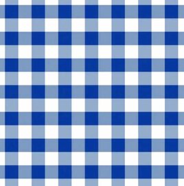Tafelzeil grote ruit blauw
