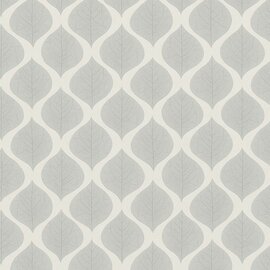 Tafelzeil grijs leaf 