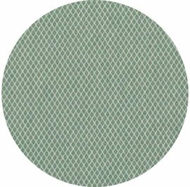 Rond wasbaar gecoat tafelzeil Dylan groen (140 cm)
