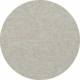 Rond wasbaar gecoat tafelzeil Dean lichtgrijs (140 cm)