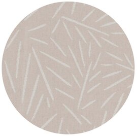 Rond wasbaar gecoat tafelzeil Spika zand (140 cm)