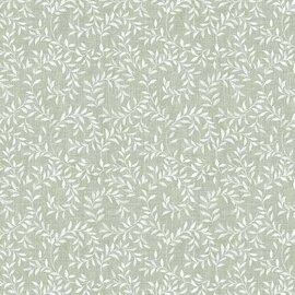 30x140cm Restje tafelzeil takjes groen