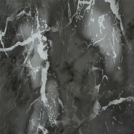 35x140cm Restje tafelzeil marmer donker