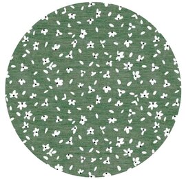 Rond wasbaar gecoat tafelzeil Celia Hiedra (140 cm)