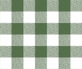 50x140cm Restje tafelzeil olijfgroen ruitje