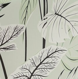 30x140cm Restje tafelzeil palm springs green
