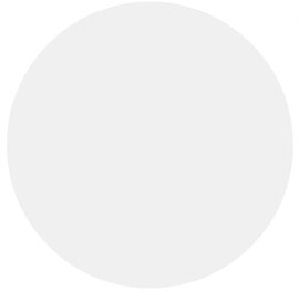 Rond tafelzeil effen wit (140cm)