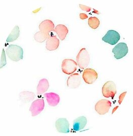 Rond wasbaar gecoat tafelzeil Fiesta (140 cm)