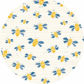 Groot rond tafelzeil Let it Bee (160cm)