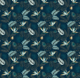 Tafelzeil Paradijsvogelbloemen